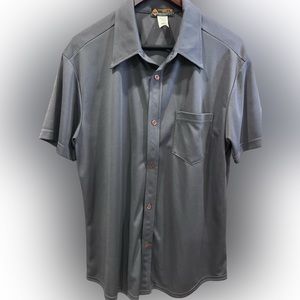 Vtg Dangerous Willie Polo Shirt sz M